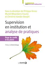 Télécharger le livre :  Supervision en institution et analyse de pratiques