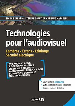 Télécharger le livre :  Technologies pour l'audiovisuel