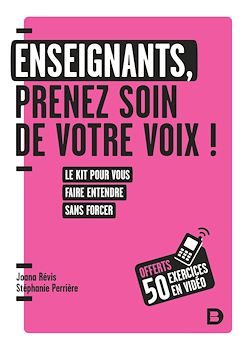 Télécharger le livre :  Enseignants : prenez soin de votre voix !