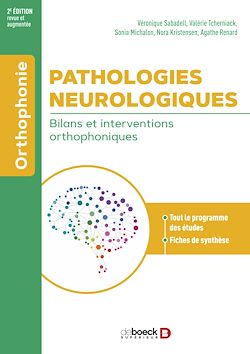 Télécharger le livre :  Pathologies neurologiques : bilans et interventions orthophoniques