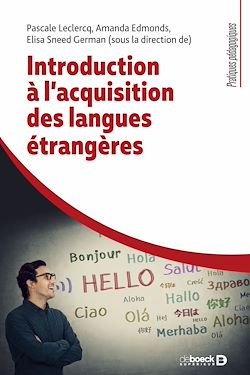 Télécharger le livre :  Introduction à l'acquisition des langues étrangères