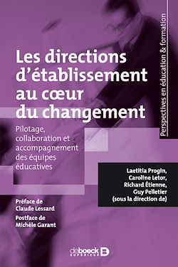 Télécharger le livre :  Les directions d'établissement au cœur du changement