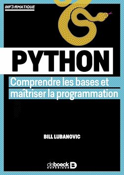 Télécharger le livre :  Python : Comprendre les bases et maîtriser la programmation