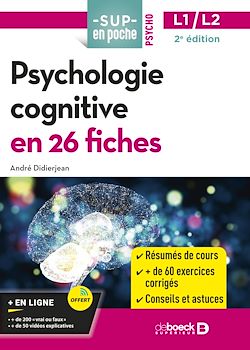 Télécharger le livre :  Psychologie cognitive en 26 fiches