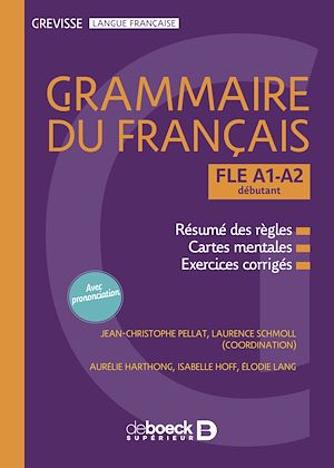 Téléchargez le livre :  Grevisse FLE A1-A2 Grammaire du français