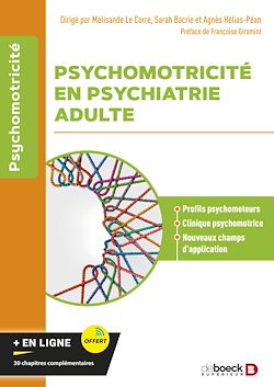 Télécharger le livre :  Psychomotricité en psychiatrie adulte