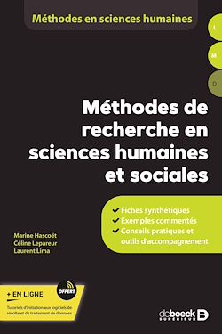 Télécharger le livre :  Méthodes de recherche en sciences humaines et sociales