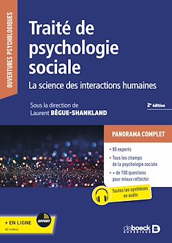 Télécharger le livre :  Traité de psychologie sociale