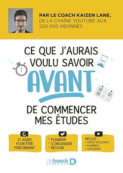 Télécharger le livre :  Ce que j'aurais voulu savoir avant de commencer mes études