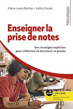 Télécharger le livre :  Enseigner la prise de notes