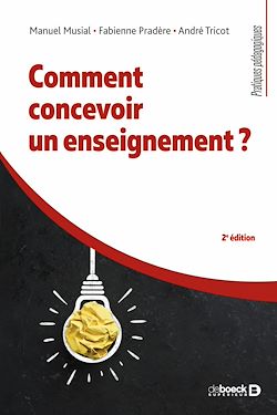 Télécharger le livre :  Comment concevoir un enseignement ?