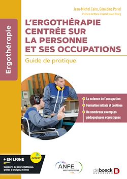 Télécharger le livre :  L'ergothérapie centrée sur la personne et ses occupations