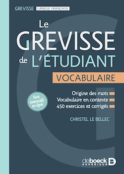 Télécharger le livre :  Le Grevisse de l'étudiant - Vocabulaire