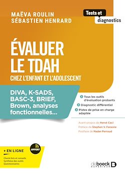 Télécharger le livre :  Evaluer le TDAH chez l'enfant et l'adolescent
