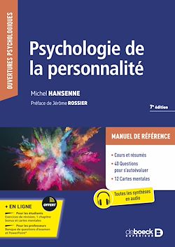 Télécharger le livre :  Psychologie de la personnalité