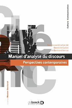 Télécharger le livre :  Manuel d'analyse du discours