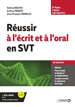 Télécharger le livre :  Réussir à l'écrit et à l'oral en SVT