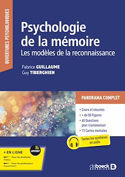 Télécharger le livre :  Psychologie de la mémoire