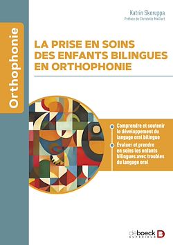 Télécharger le livre :  La prise en soins des enfants bilingues en orthophonie