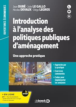 Télécharger le livre :  Introduction à l'analyse des politiques publiques d'aménagement