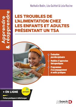 Télécharger le livre :  Les troubles de l'alimentation chez les enfants et adultes présentant un TSA