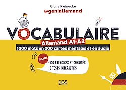 Télécharger le livre :  Vocabulaire allemand A1-A2 en 1000 mots, 200 cartes mentales et en audio avec geniallemand
