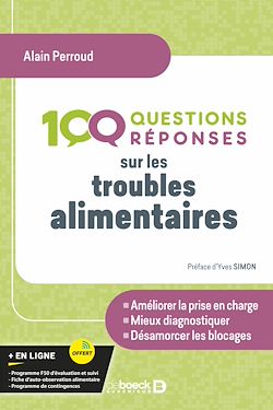 Télécharger le livre :  100 Questions/réponses sur les troubles alimentaires