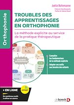 Télécharger le livre :  Troubles des apprentissages en orthophonie