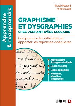 Télécharger le livre :  Graphisme et dysgraphies chez l'enfant d'âge scolaire