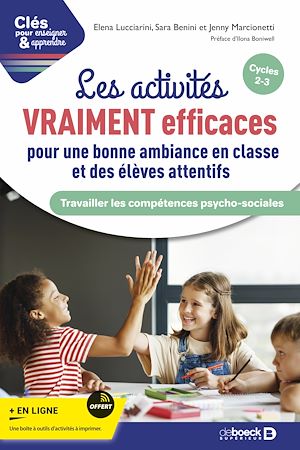 Téléchargez le livre :  Les activités VRAIMENT efficaces pour une bonne ambiance en classe et des élèves attentifs