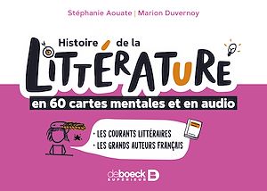 Download the eBook: Histoire de la littérature en 60 cartes mentales et en audio