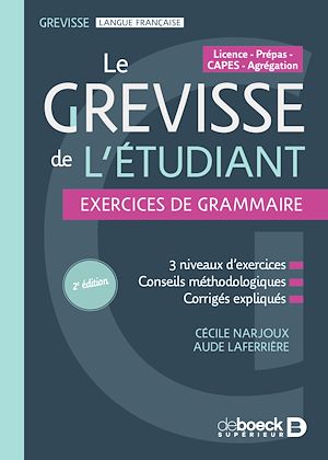 Download the eBook: Le Grevisse de l'étudiant - Exercices de grammaire