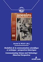 Télécharger le livre :  Modalités de la communication scientifique et technique / Communicating Science and Technology