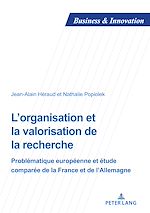 Download this eBook L’organisation et la valorisation de la recherche