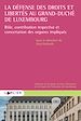 Télécharger le livre :  La défense des droits et libertés au Grand-Duché de Luxembourg
