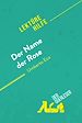 Télécharger le livre :  Der Name der Rose von Umberto Eco (Lektürehilfe)