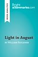 Télécharger le livre :  Light in August by William Faulkner (Book Analysis)