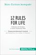 Télécharger le livre :  12 Rules For Life. Zusammenfassung & Analyse des Bestsellers von Jordan B. Peterson