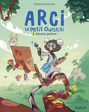Téléchargez le livre :  Arci, le petit ouistiti - Tome 1 - Devenir peintre !