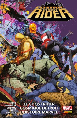 Téléchargez le livre :  Cosmic Ghost Rider (2019) : Le Ghost Rider Cosmique détruit l'histoire Marvel