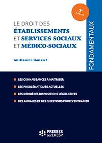 Télécharger le livre : Le droit des établissements et services sociaux et médico-sociaux