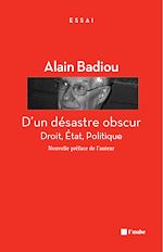 Télécharger le livre :  D'un désastre obscur