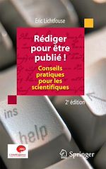 Télécharger le livre :  Rédiger pour être publié !
