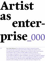 Télécharger le livre :  Artist as enterprise