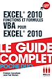 Télécharger le livre :  Excel 2010 Fonctions et Formules & VBA