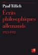 Télécharger le livre :  Ecrits philosophiques allemands