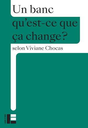 Téléchargez le livre :  Un banc