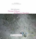 Télécharger le livre :  Défi de lecture : Thomas l'obscur de Maurice Blanchot