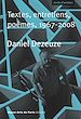 Télécharger le livre :  Daniel Dezeuze, Textes, entretiens, poèmes, 1967-2008