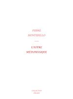 Télécharger le livre :  L'autre métaphysique